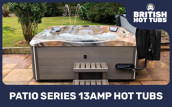 13A Plug & Play Hot Tubs - The Patio Series by British Hot Tubs
